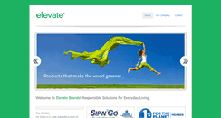 Desktop Screenshot of elevatebrands.com